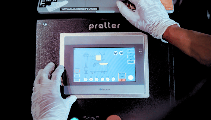 Touchscreen Control Coffee Roaster - Pratter PLC Series